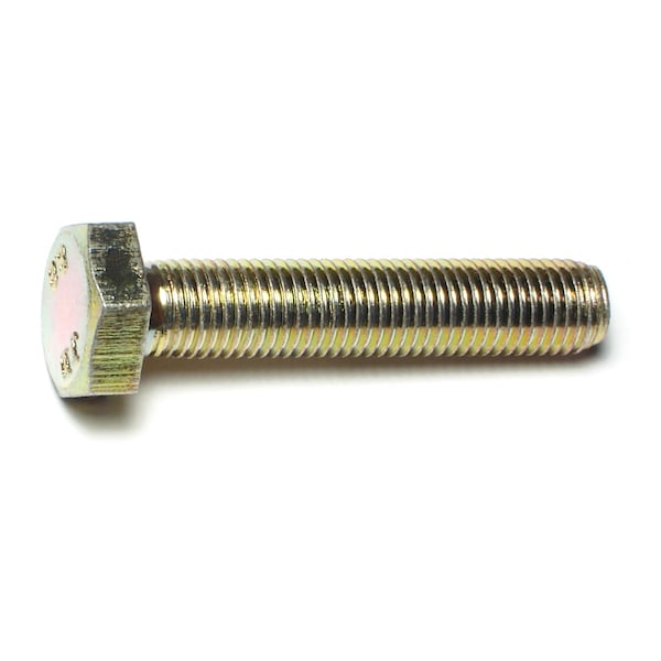 Midwest Fastener Class 8.8, M10-1.25 Hex Head Cap Screw, Zinc Plated Steel, 50 mm L, 6 PK 73566 - main
